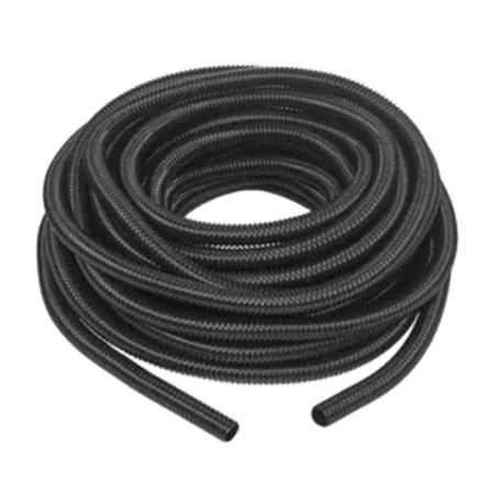 Manguera Hermética Flexible Tipo Polytuff No Metálica Negra De 3/4 100 Pies. Uso Comercial/industrial.