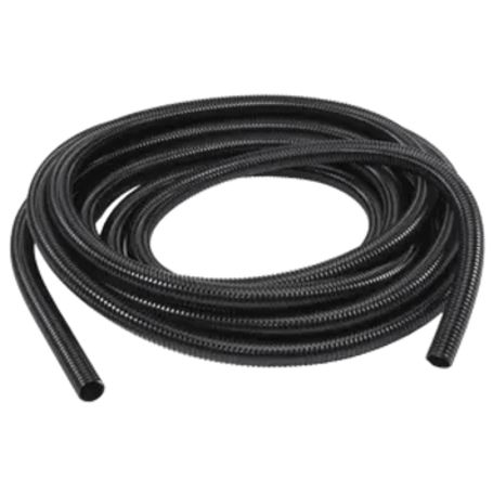 Manguera Hermética Flexible Tipo Polytuff No Metálica Negra De 3/4 100 Pies. Uso Comercial/industrial.