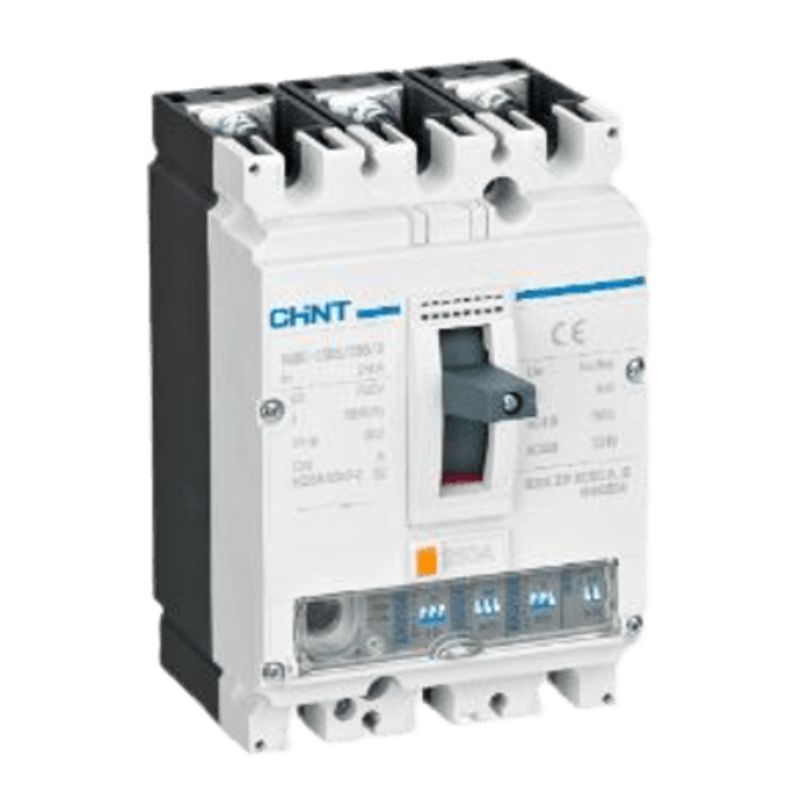 Interruptor De Caja Moldeada Serie Nm1 3p 125a Terminales Jaula