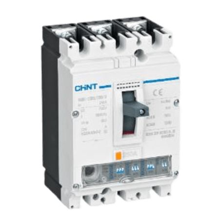Interruptor De Caja Moldeada Serie Nm1 3p 125a Terminales Jaula