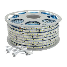 manguera led para uso interior o exterior  50 m 127 v ca  tcc 6500 k  color blanco240453