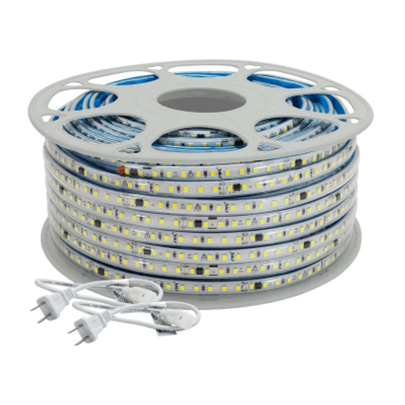 Manguera Led Para Uso Interior O Exterior / 50 M/ 127 V Ca / T.c.c. 6500 K / Color Blanco.