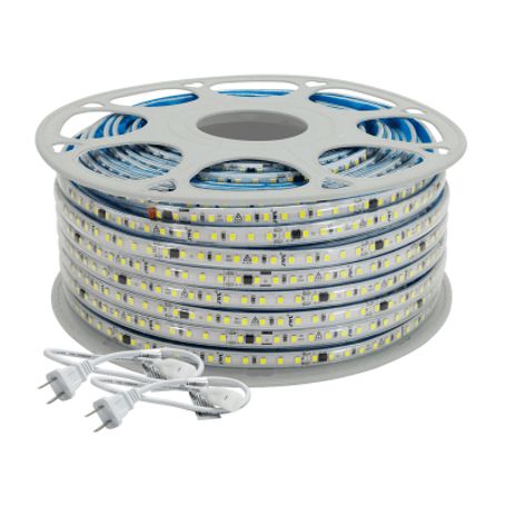 Manguera Led Para Uso Interior O Exterior / 50 M/ 127 V Ca / T.c.c. 6500 K / Color Blanco.