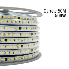 manguera led para uso interior o exterior  50 m 127 v ca  tcc 6500 k  color blanco240453