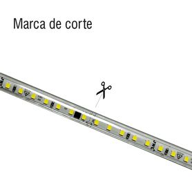 manguera led para uso interior o exterior  50 m 127 v ca  tcc 6500 k  color blanco240453