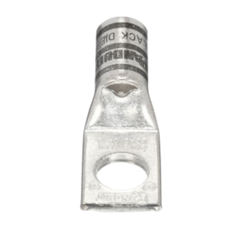 Zapata De Compresión Lca2/012x Para Cal. 2/0 Awg Barreno Para Tornillo Prisionero De 1/2 1 Pz
