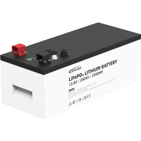Bateria De Litio Lifeo4 12.8vcc 200ah 2.56kwh Pantalla Lcd Para Monitoreo Local Carcasa Metálica