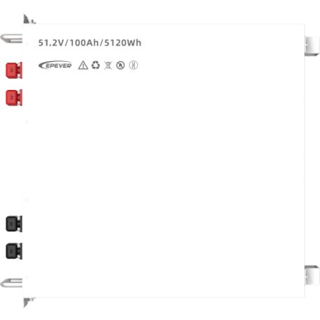 Bateria De Litio Lifepo4 51.2vcc 5.12kwh Rack 4ur Para Montaje En Rack
