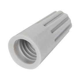 capuchón roscable  18 awg  gris  paquete de 25 piezas218691