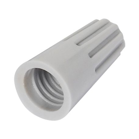 capuchón roscable  18 awg  gris  paquete de 25 piezas218691