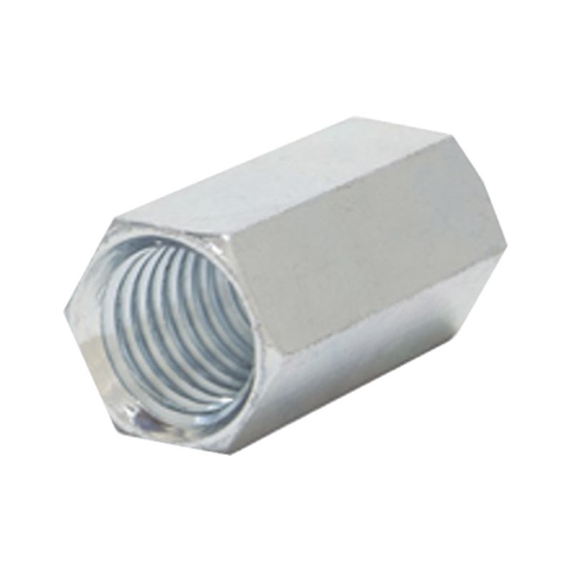 Cople Hexagonal Roscado Cuerda Máquina Galvanizado De 7.9mm ( 5/16)