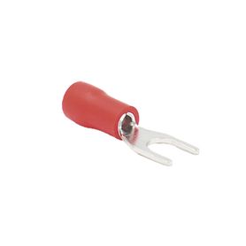 terminal tipo horquilla  espada  aislada  22  16 awg  rojo  paquete de 25 piezas218738