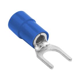 terminal tipo horquilla  espada  aislada  22  16 awg  rojo  paquete de 25 piezas218738