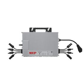 microinversor 225 kw 220 vca para interconexión a red eléctrica con wifi ip67 conexión para cable troncal para 4 módulos de has