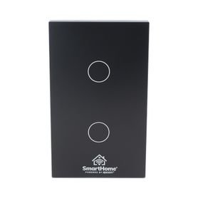 wifi apagador switch inalámbrico wifi control de 2 regresos de carga 110v233386