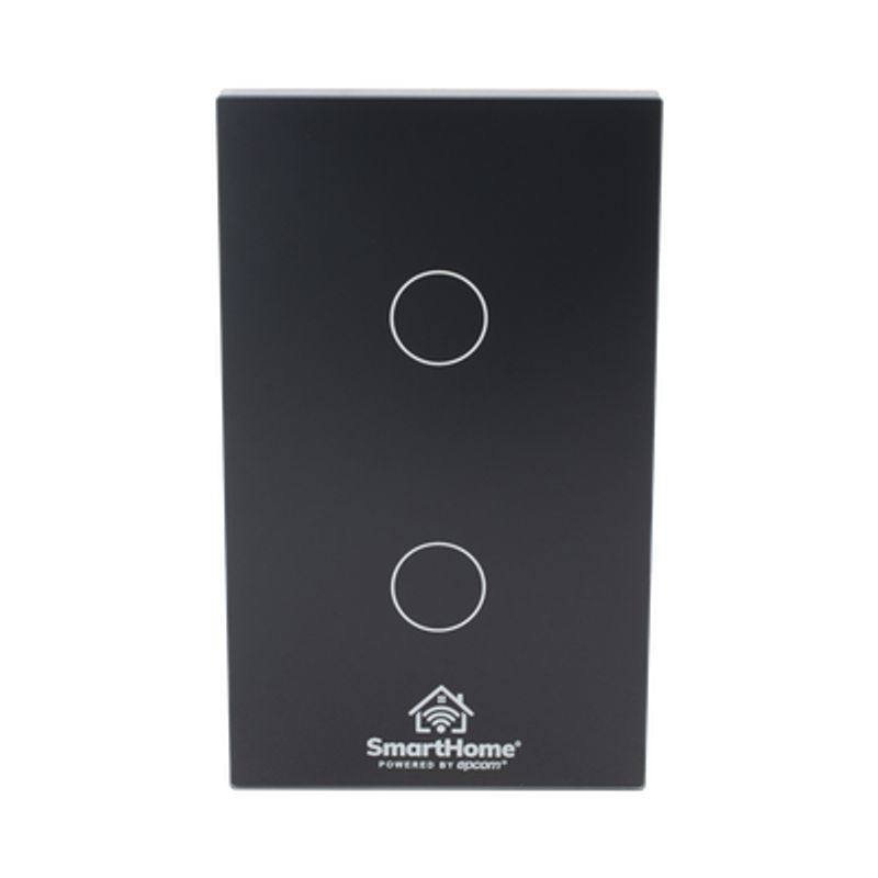 (wifi) Apagador Switch Inalámbrico Wifi Control De 2 Regresos De Carga 110v
