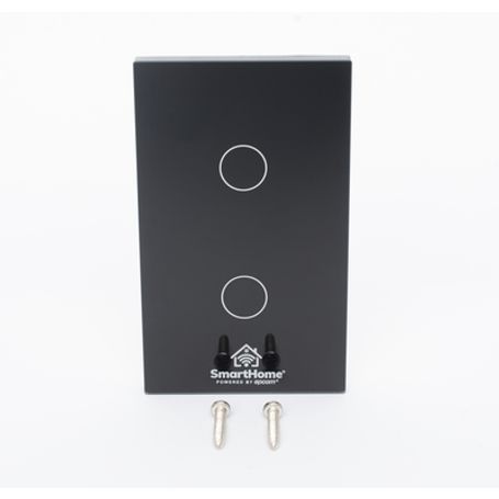 (wifi) Apagador Switch Inalámbrico Wifi Control De 2 Regresos De Carga 110v