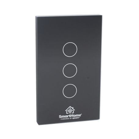 (wifi) Apagador Switch Inalámbrico Wifi Control De 3 Regresos De Carga 110v