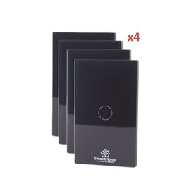 wifi kit 4 apagadores inteligentes wifi compatibles con alexa y googlehome