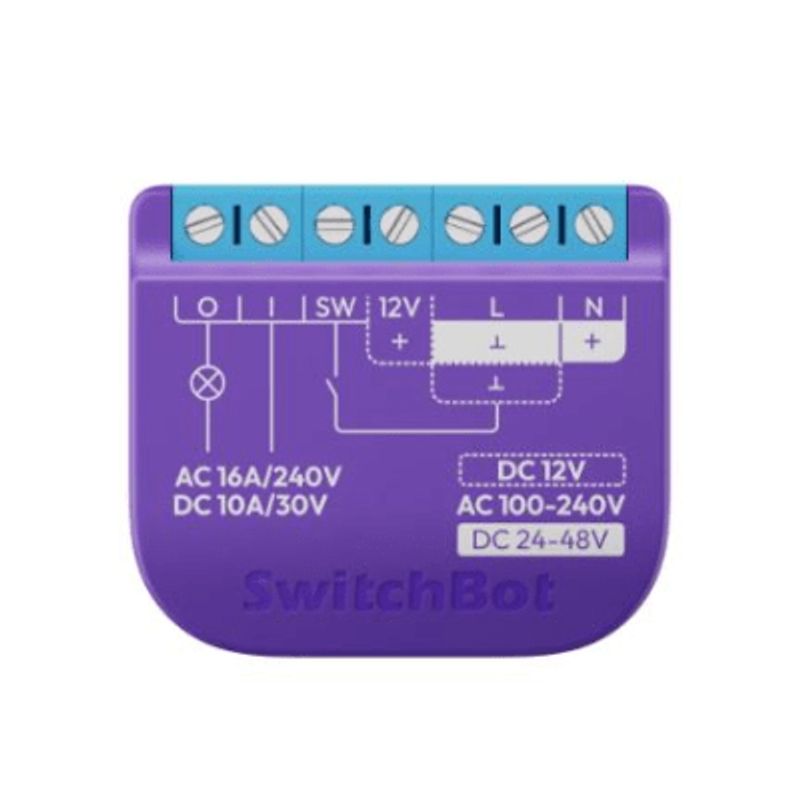 Switch Relevador Inteligente Conectividad Inalambrica Wifi Y Ble / Salida Contacto Seco / Compatible Con Asistentes De Voz / Dim