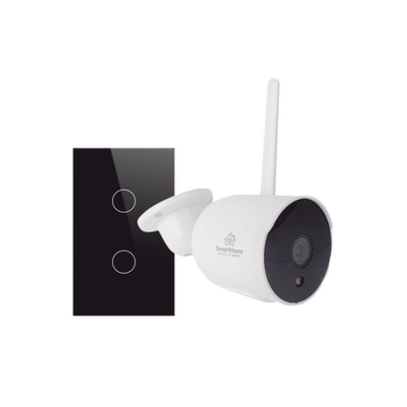 (wifi) Kit 1 Camara Wifi Y 1 Apagador Inteligente Wifi