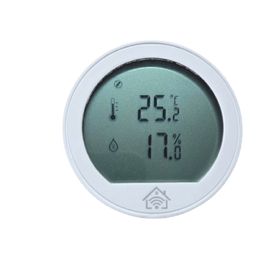 zigbee sensor de temperatura y humedad con pantalla de consulta inalambrico zigbee233355