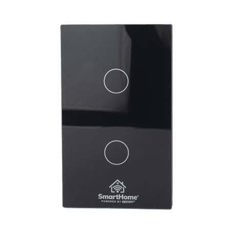 zigbee apagador switch inalámbrico zigbee control de 2 regresos de carga 110v233382
