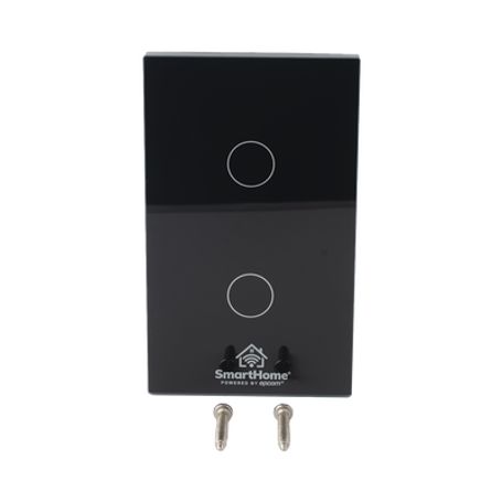 (zigbee) Apagador Switch Inalámbrico Zigbee Control De 2 Regresos De Carga 110v