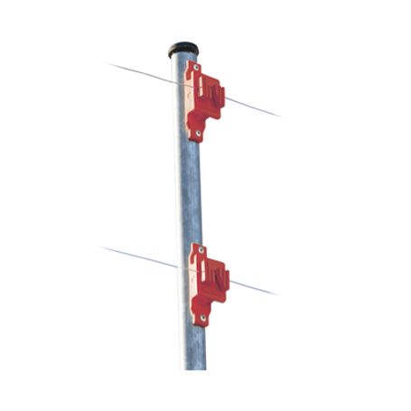 Aislador De Paso Color Rojo Reforzado Para Cercos Eléctricos Resistente Al Clima Extremoso
