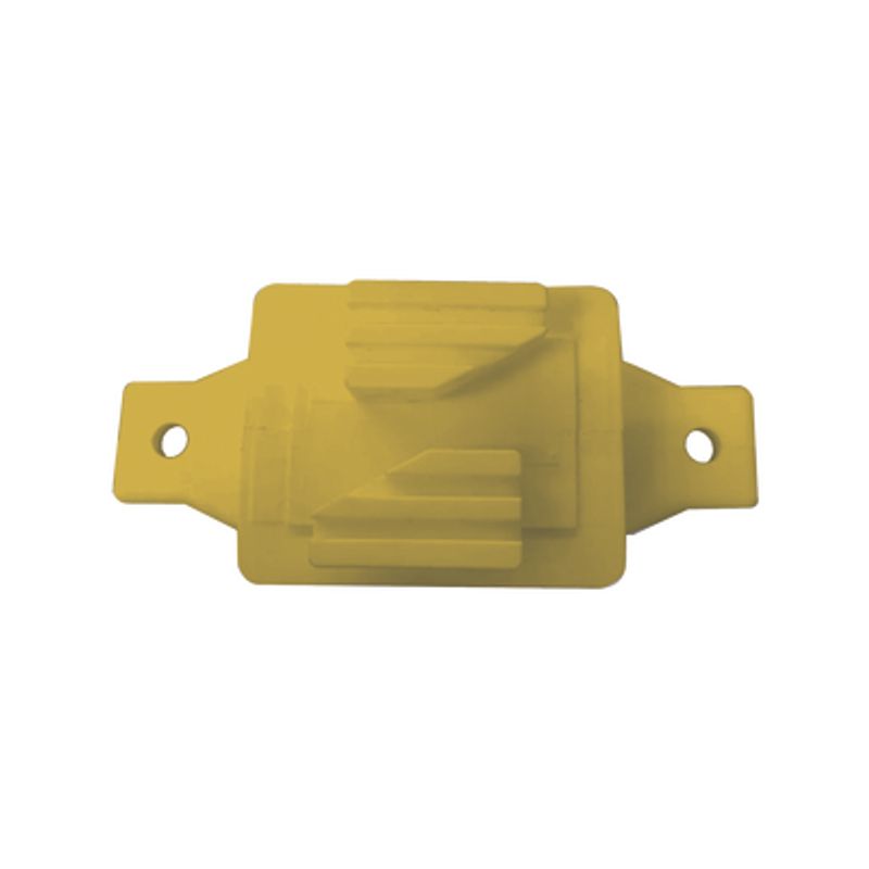 Aislador De Paso Color Amarillo Reforzado Para Cercos Eléctricos Resistente Al Clima Extremoso