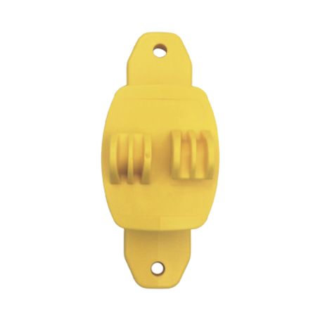 Aislador De Paso Color Amarillo Reforzado Para Cercos Eléctricos Resistente Al Clima Extremoso