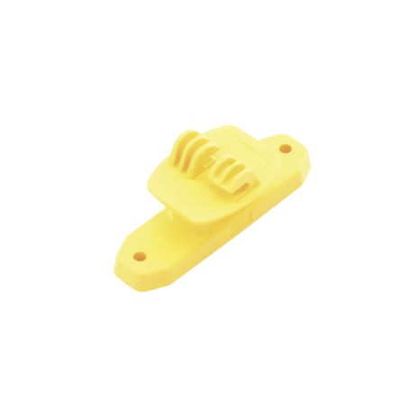 Aislador De Paso Color Amarillo Reforzado Para Cercos Eléctricos Resistente Al Clima Extremoso
