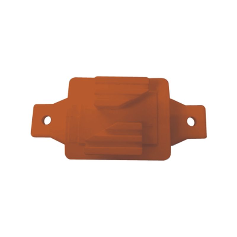 Aislador De Paso Color Naranja Reforzado Para Cercos Eléctricos Resistente Al Clima Extremoso
