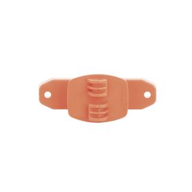 aislador de paso color naranja reforzado para cercos eléctricos resistente al clima extremoso183878