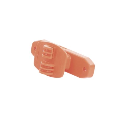 Aislador De Paso Color Naranja Reforzado Para Cercos Eléctricos Resistente Al Clima Extremoso