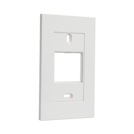 Marco Blanco Con Placa Metalica Para Caja Americana 