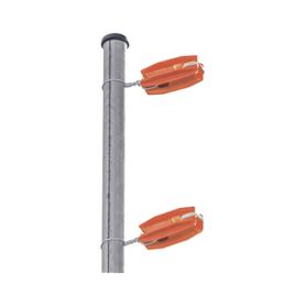aislador de color naranja para postes de esquina de alta resistencia con anti uv de uso en cercos eléctricos183883