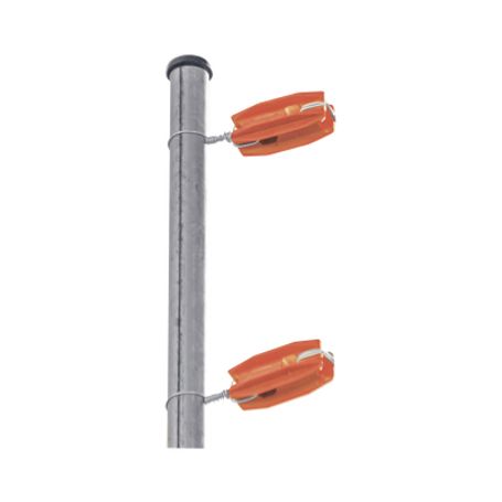 Aislador De Color Naranja Para Postes De Esquina De Alta Resistencia Con Anti Uv De Uso En Cercos Eléctricos