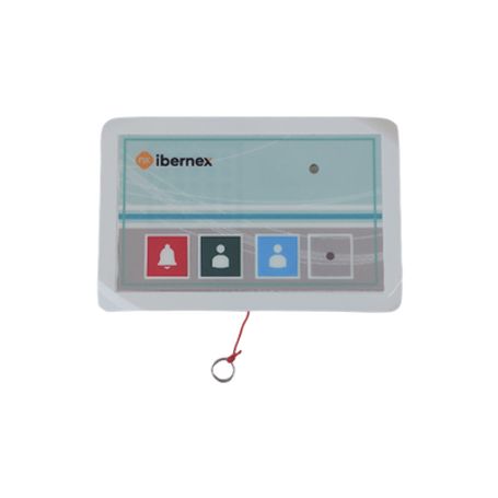 Terminal De Cama Inalámbrico / Botón De Alarma Presencia Y Médico / Ip54 / Material Abs Antibacteriano / Rf 433mhz / 400 Metros 