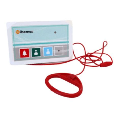 terminal inalámbrico de bano  botón de alarma  botón de presencia  botón de médico  ip65  transmisión 400 metros linea de vista