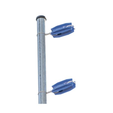 Aislador De Color Azul Para Postes De Esquina De Alta Resistencia Con Anti Uv De Uso En Cercos Eléctricos