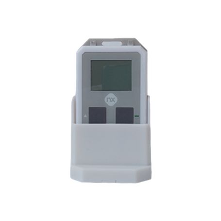 receptor de alarmas inalámbrico nx8833  protocolo pocsag  rf 433 mhz  lcd recargable  48 lineas de texto  pantalla de 90x53x12 