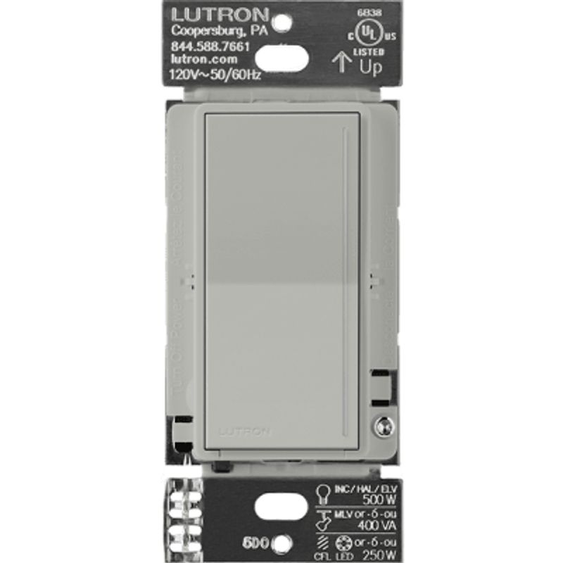 (radiora3) Atenuador  Táctil Sunnata Dimmer Pro Color Blanco Para Linea Radio Ra3 Requiere Cable Neutro 250w Led / Cfl