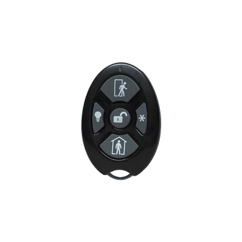 Alula  Control Remoto De Seguridad Cinco Botones / Compatible Con Automatización Del Hogar / Encriptación Inalámbrica / Indicado