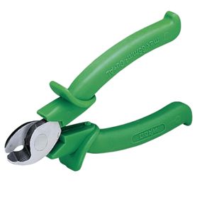 tenaza cortahilos para cable de cobre y aluminio hasta 35mm² peso 2156 g verde incluye 10 uds fabricado en alemania rohs