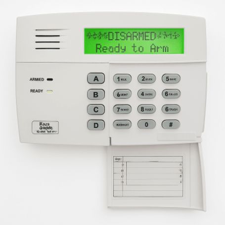 teclado receptor fa570rf  pantalla alfanumérica  funciona con módulo 5800tm  instalación con solo cuatro cables  diseno elegan