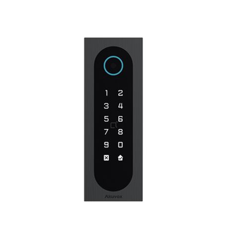 Control De Acceso Slim Akuvox A08s / Aluminio Y Vidrio Templado / Ip65  Ik09 / Capacidad Para 20000 Tarjetas / Métodos De Acceso