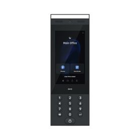 unifi intercom para interiorexterior ip65 lector nfc y qr  pantalla táctil 7 cámara bocina y micrófono sensor de movimiento fun