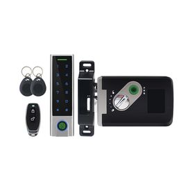 kit de cerradura inteligente  incluye teclado y control remoto  soporta huella tarjeta y contrasena  teclado metálico ip6522482