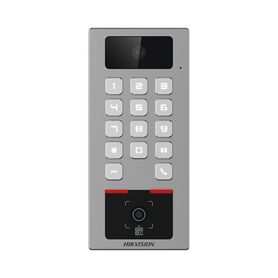 teclado con lector fisico de qrs para exterior antivandálico ip65  ik09 con función de videoportero multiapartamento   huella t